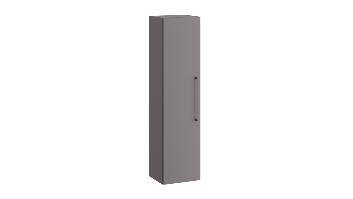 Dove Wall Hung Tall Unit Slate Grey