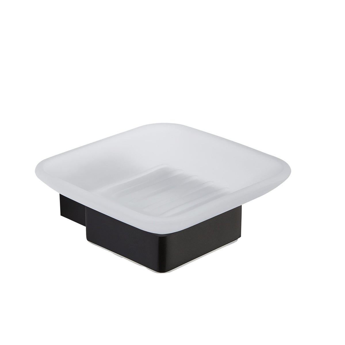 K-Vit Premium Soap Dish Holder Matte Black