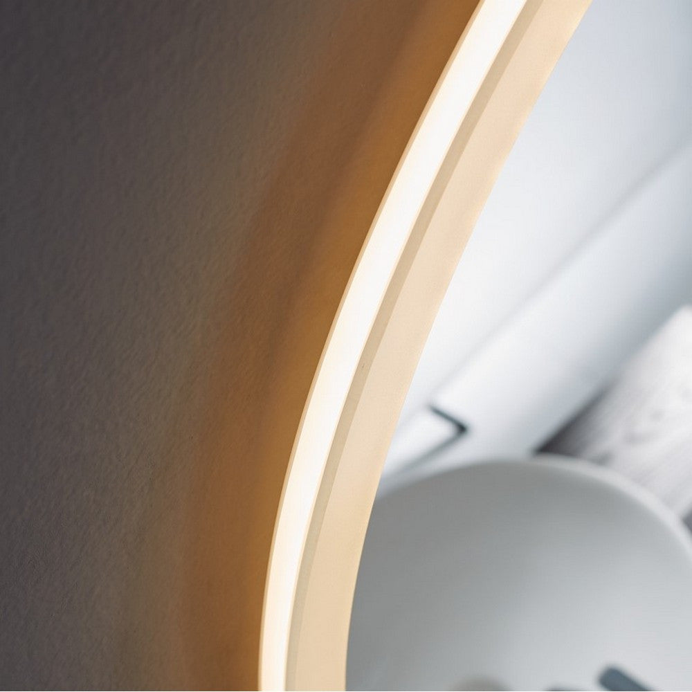Burleigh 800mm Round with White Acrylic Edge