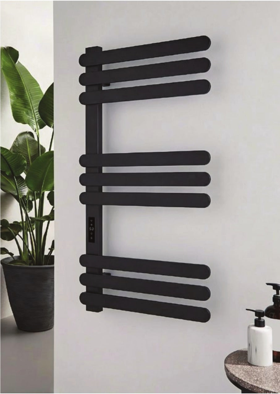 Selecta Electric Towel Rail - BLACK