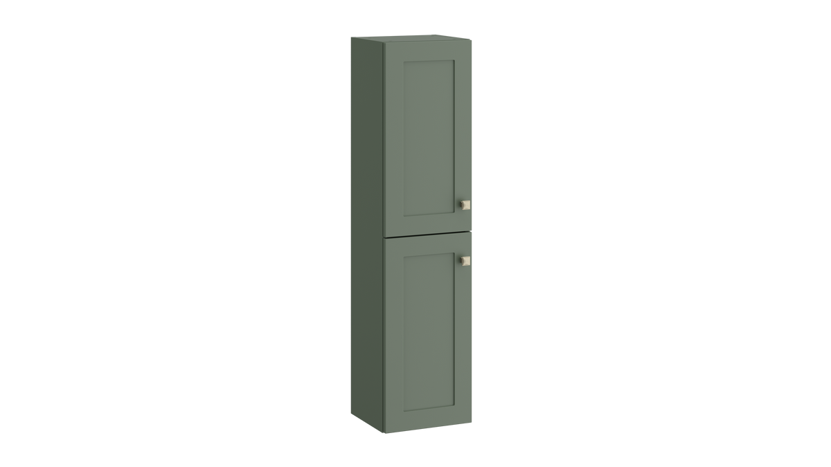 Sanctuary Wall Hung Tall Unit Corymbia Green