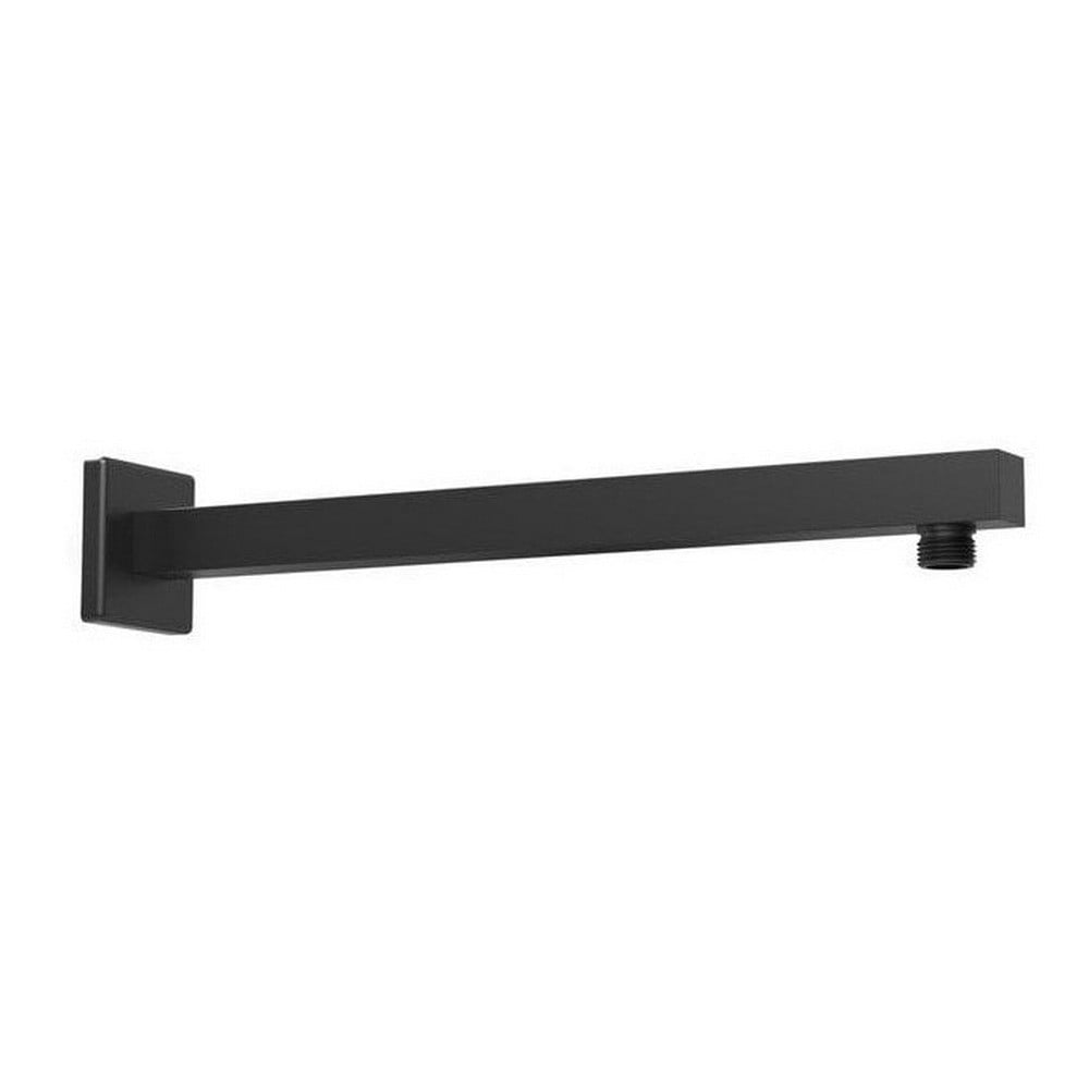 Nero Square Wall Shower Arm