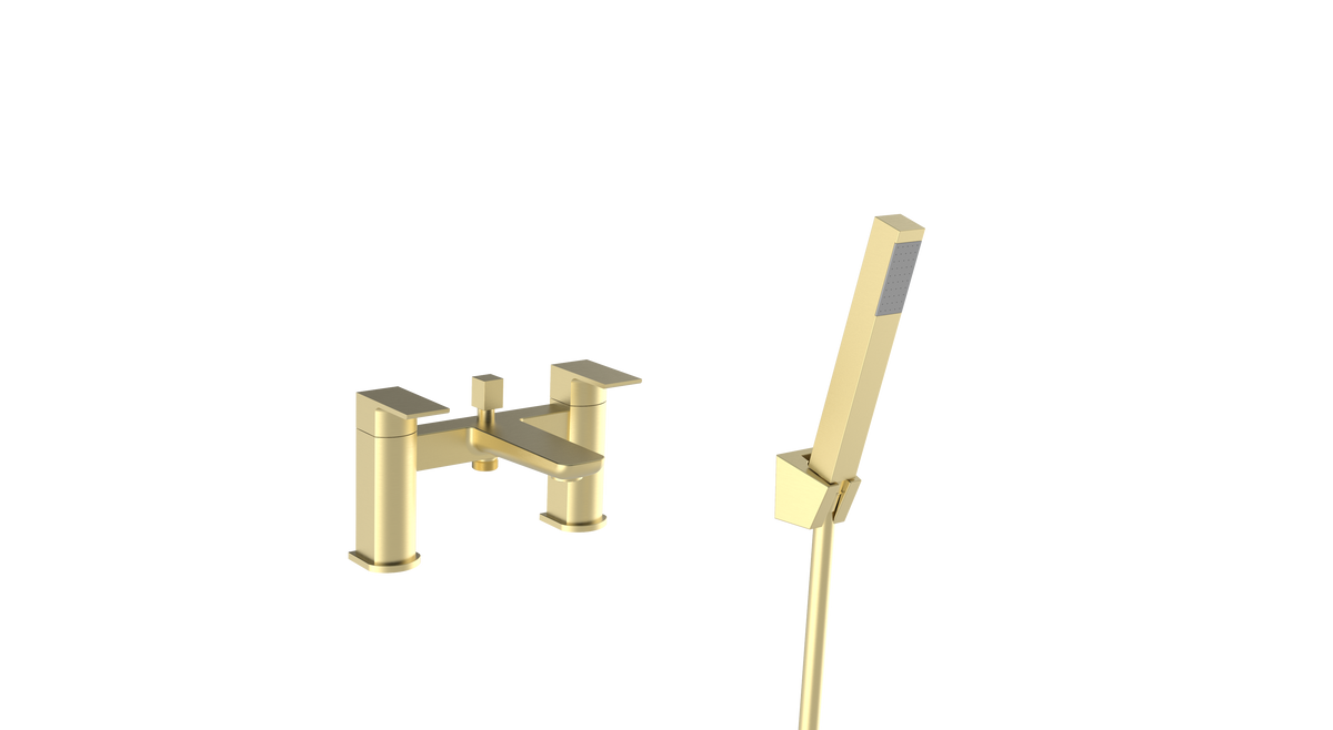 Kolt Bath Shower Mixer Brushed Brass