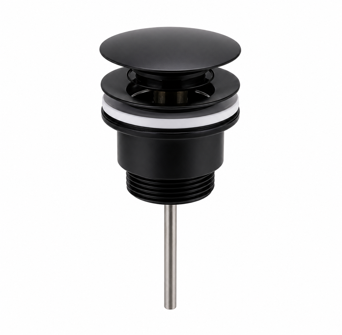 Universal Basin Waste Matt Black