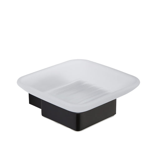 K-Vit Premium Soap Dish Holder Matte Black
