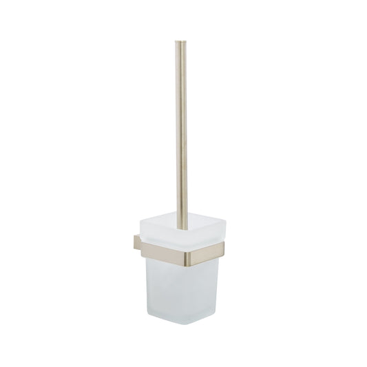 K-Vit Premium Toilet Brush Set Brushed Nickel