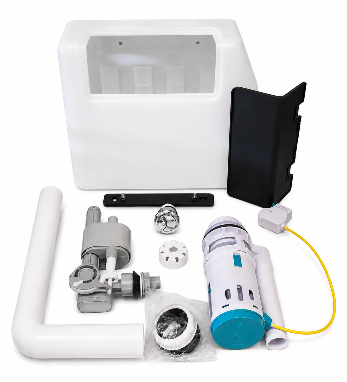 Dual Flush Concealed Cistern Front and Top Access