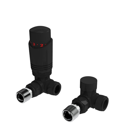 Design Twin Pack TRV, Black, Corner