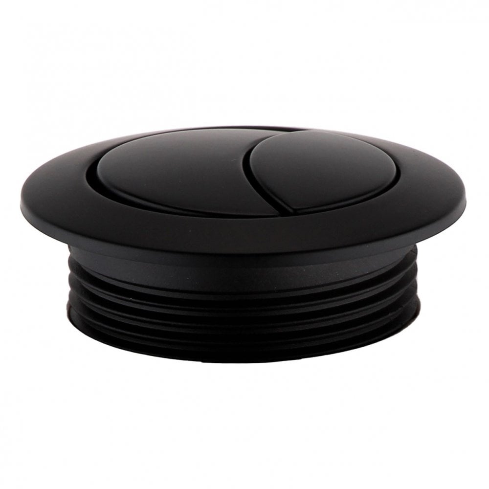 Matt Black Kameo Cistern Button