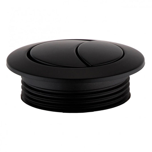 Matt Black Kameo Cistern Button