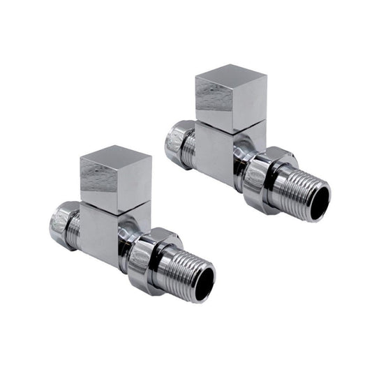 Square Straight Valve (pair)