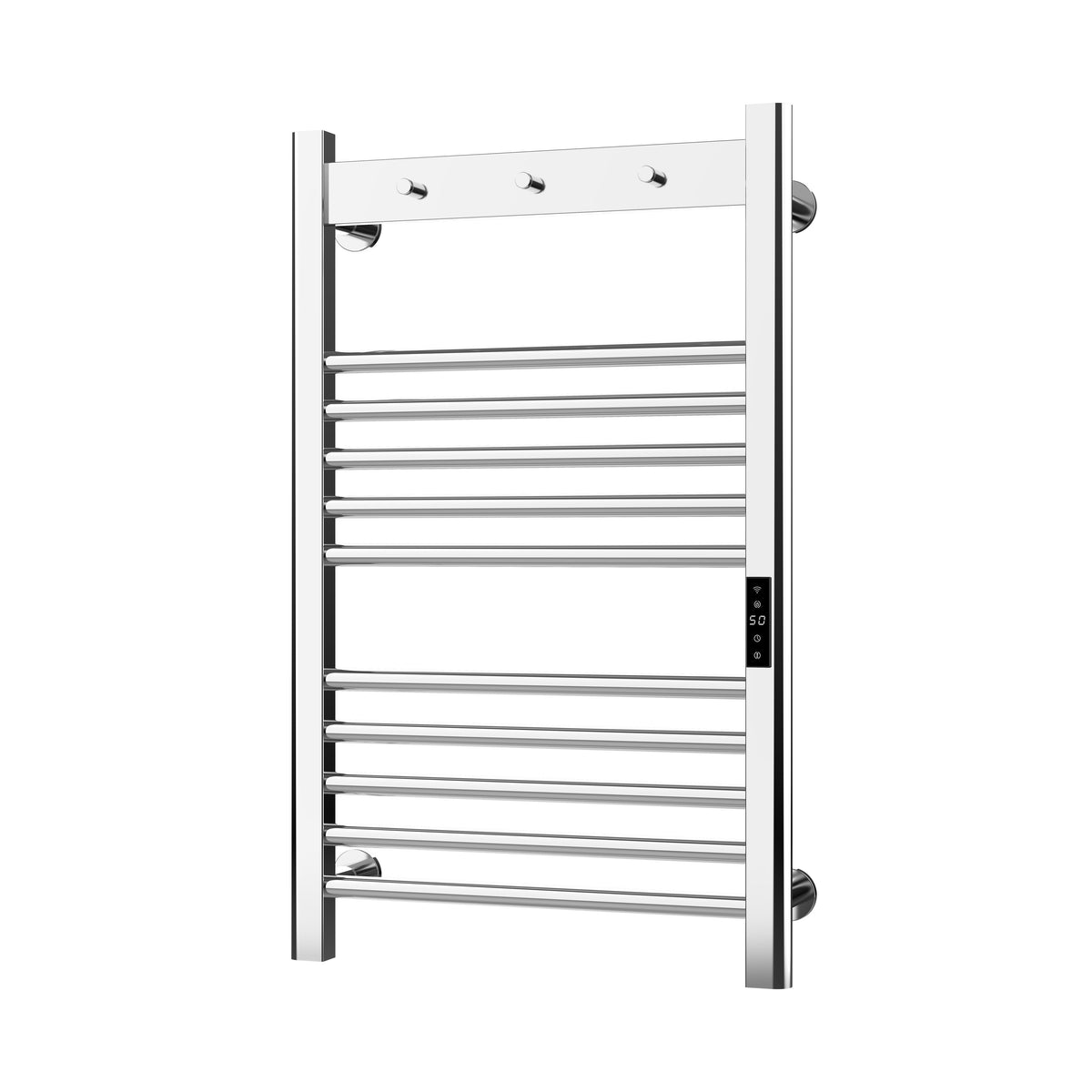 Toro Smart Dry Electric Towel Rail 800 x 500mm - Chrome