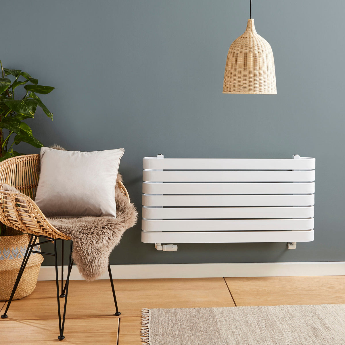 Denver 500×1000 Designer Rail White