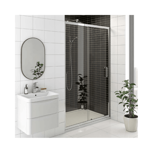 KV8 Sliding Shower Door 1400mm