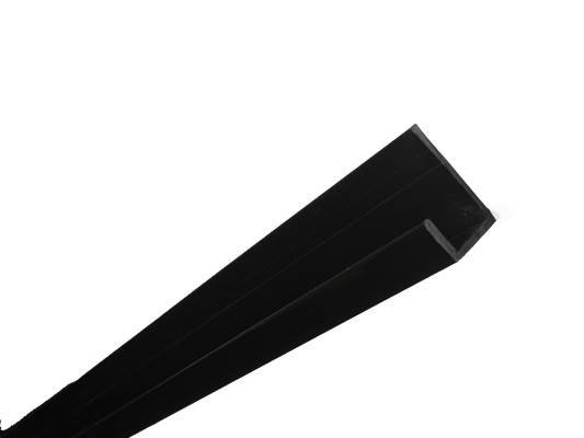 10mm Chrome End Cap Black