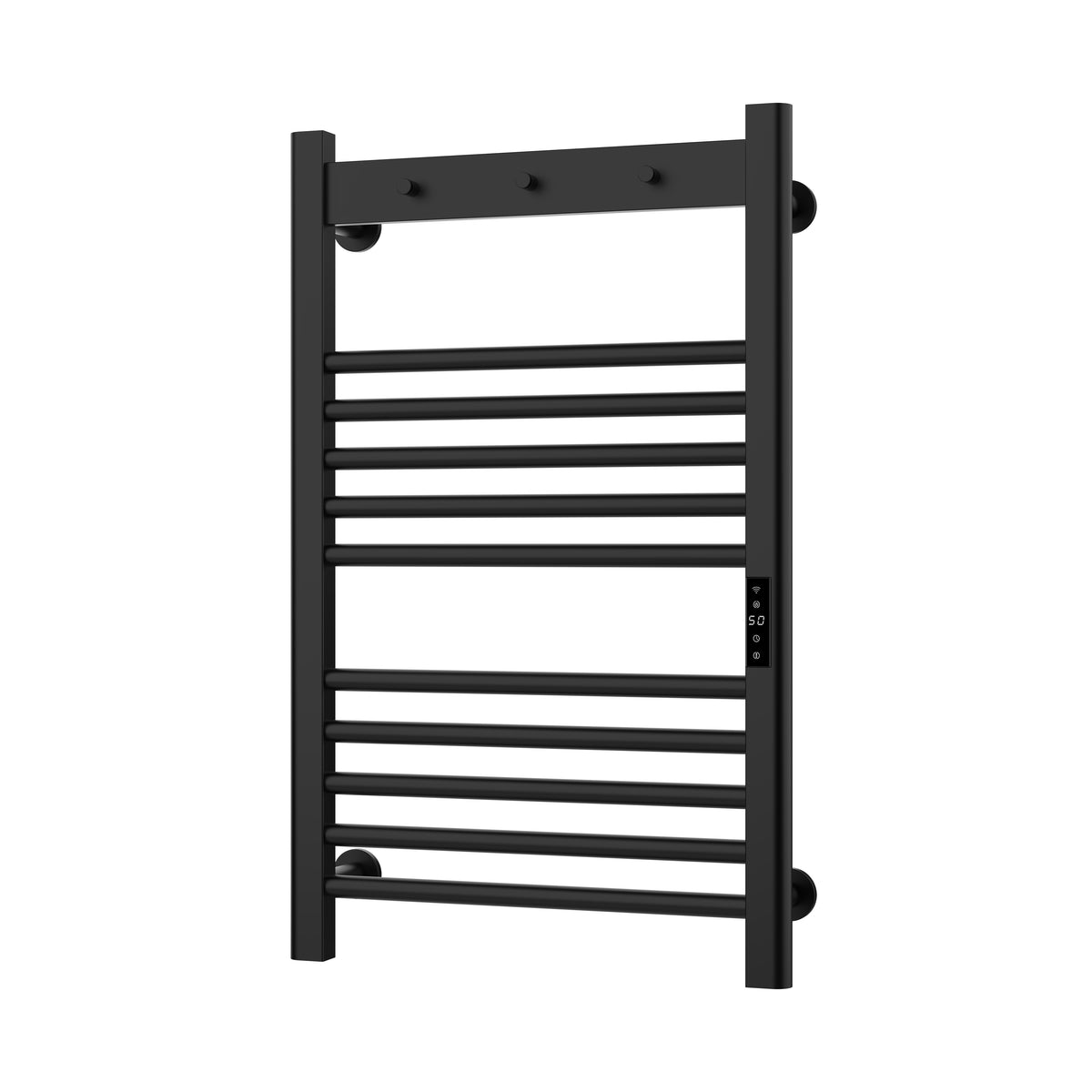 Toro Smart Dry Electric Towel Rail 800 x 500mm - Black