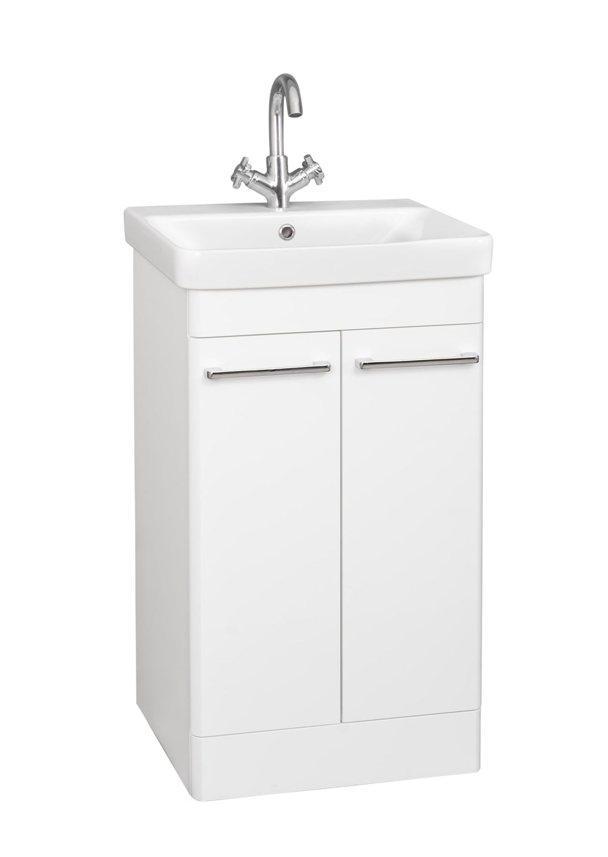 Options 24 500mm 2 Door Unit White