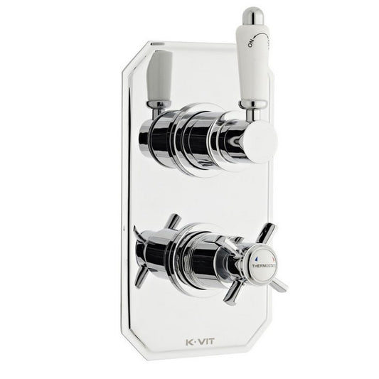 Klassique, concealed thermostatic shower valve+diverter