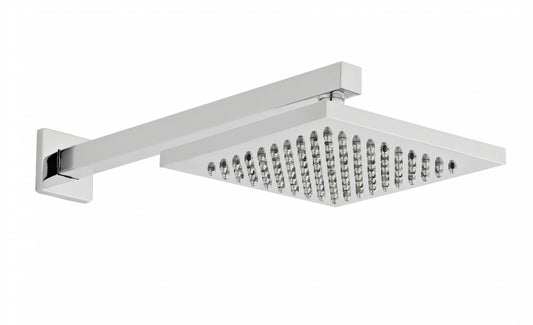 Cube Fixed Shower Head and Arm