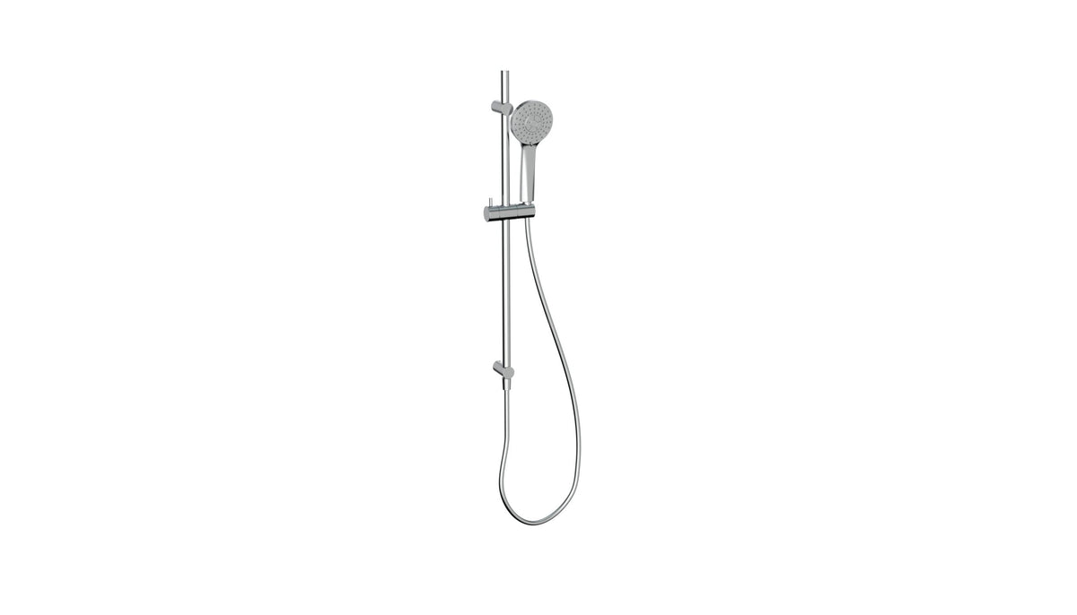 Puro Adjustale Slide Rail (Built In Outlet) Chrome
