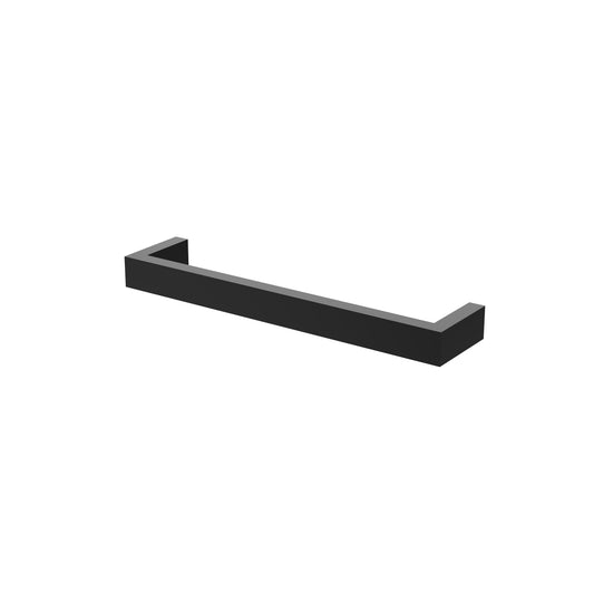 Singola Dry Electric Towel Rail 450mm - Black