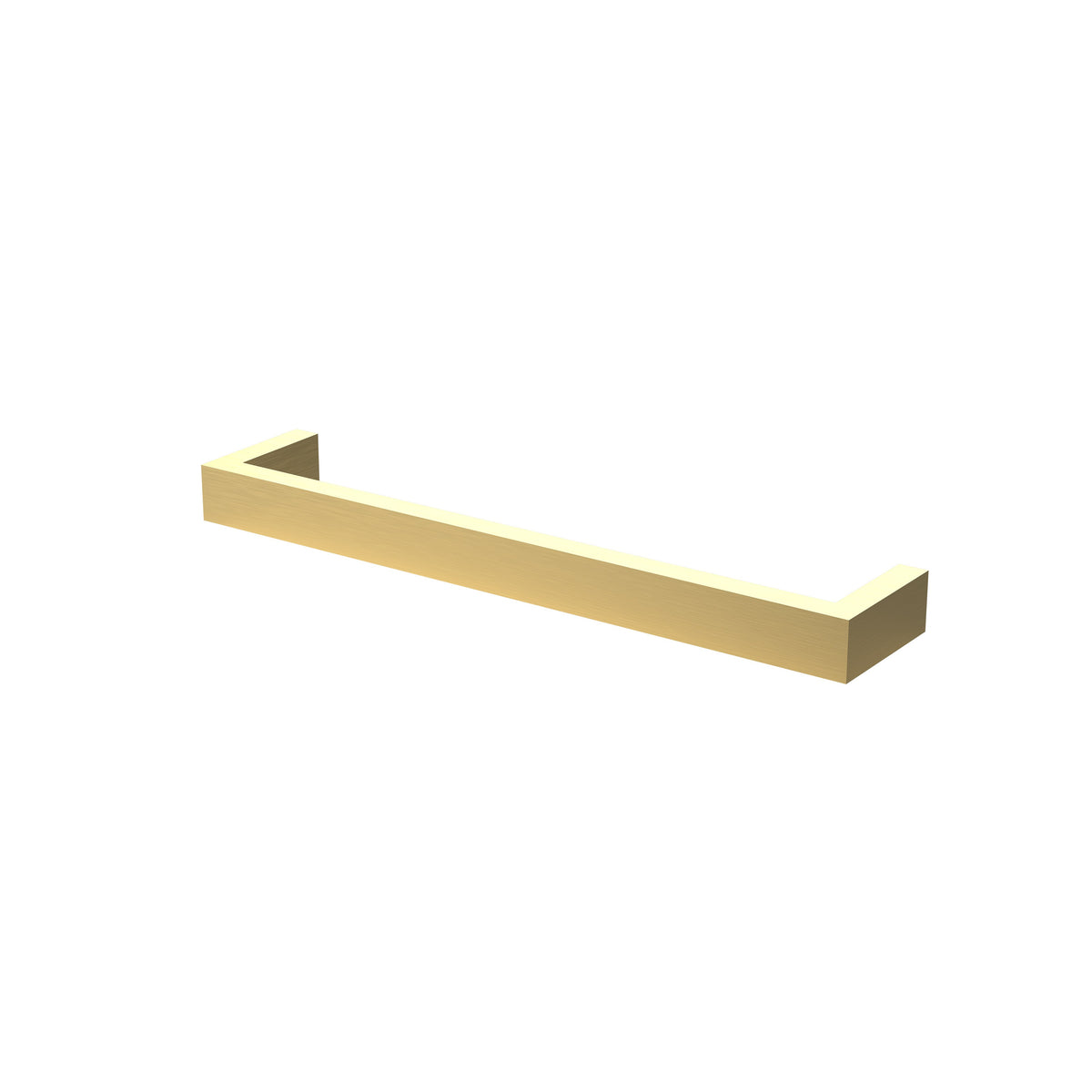Singola Dry Electric Towel Rail 500mm - Brushed Brass