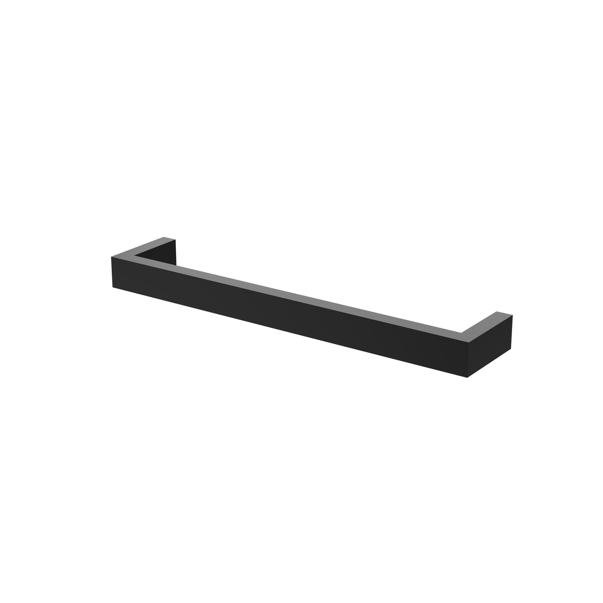 Singola Dry Electric Towel Rail 500mm - Black