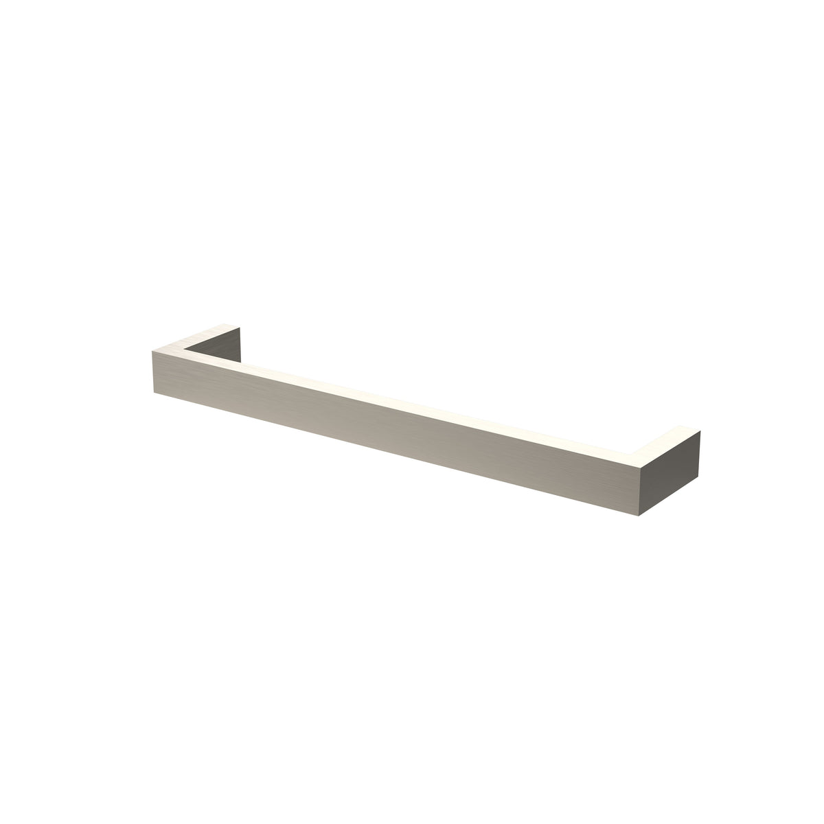 Singola Dry Electric Towel Rail 600mm - Brushed Nickel