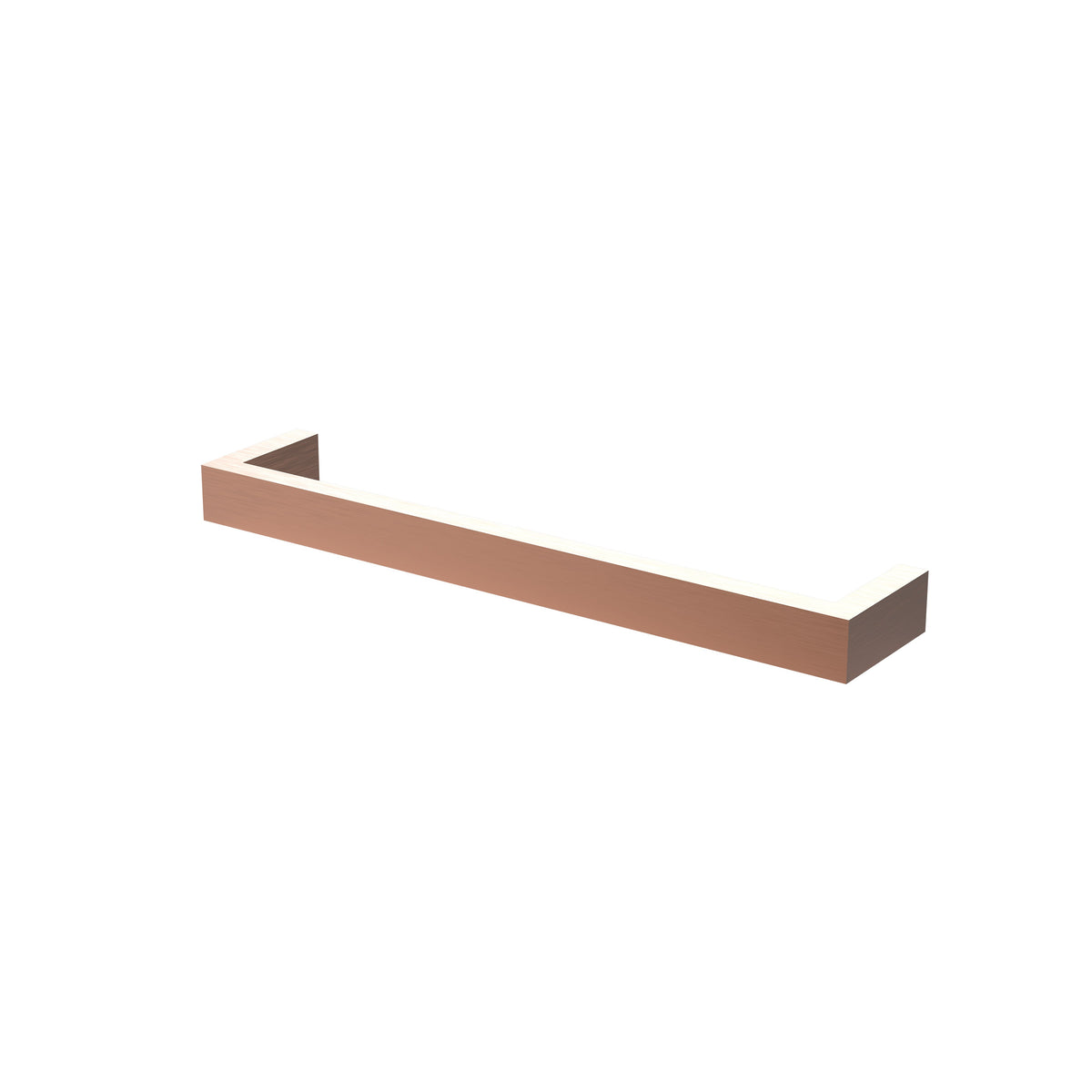 Singola Dry Electric Towel Rail 500mm - Brushed Bronze