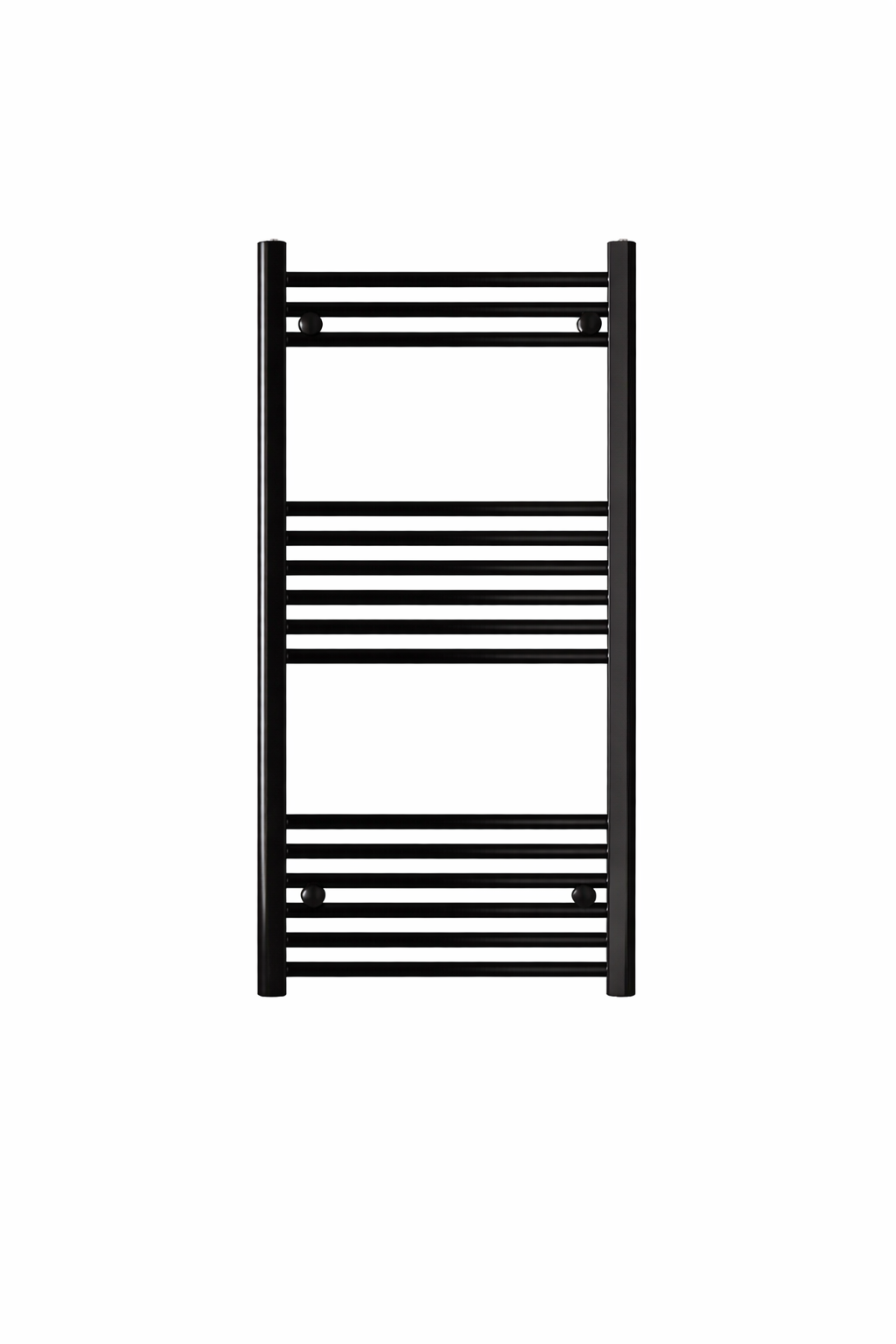 Straight Towel Rail 500mm x 1200mm Black
