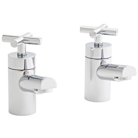 Times Pair Bath Pillar Taps