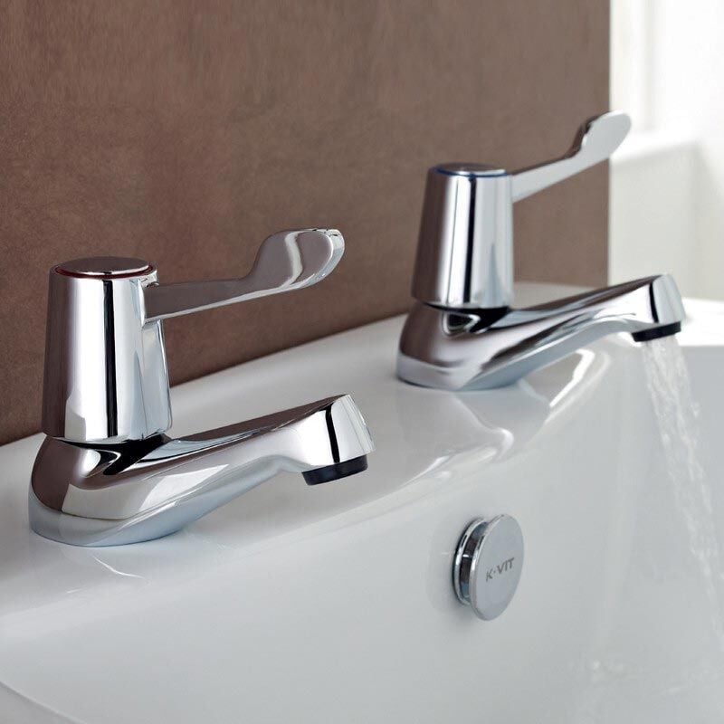 Leva 3/4″ Bath Taps (Pair)