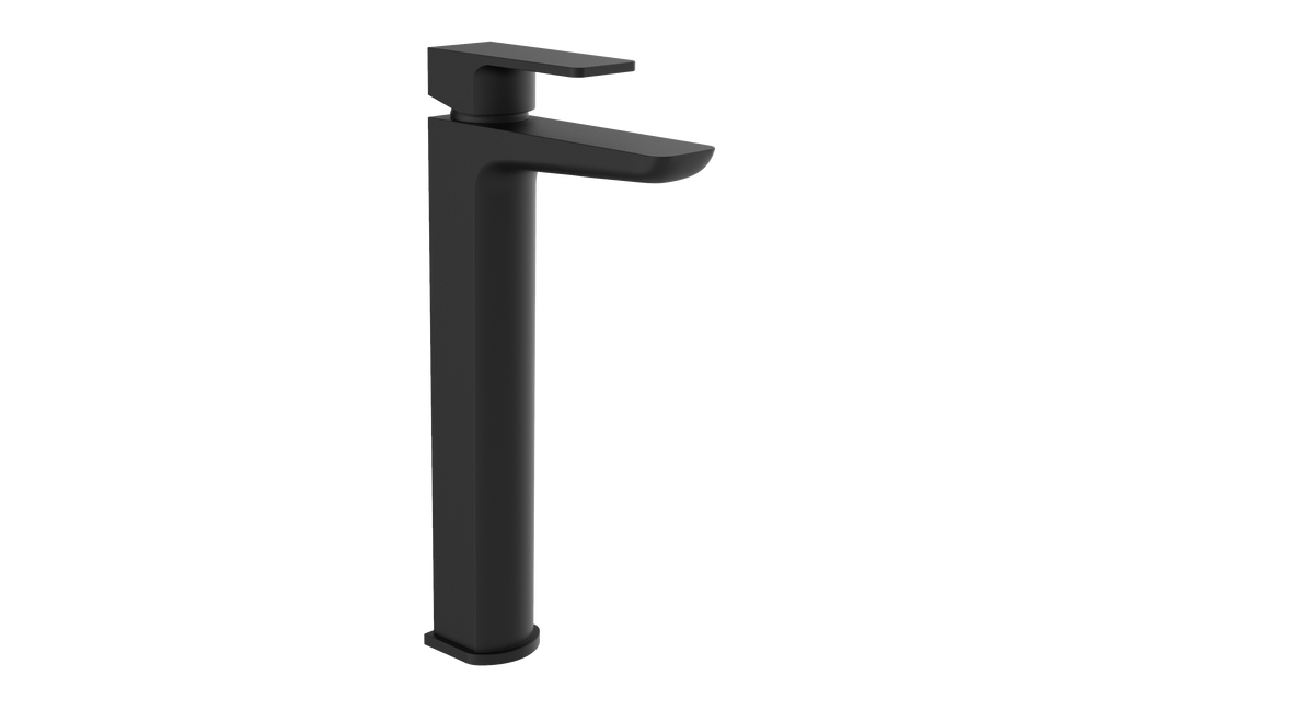 Kolt Hi-Rise Mono Basin Mixer Matt Black