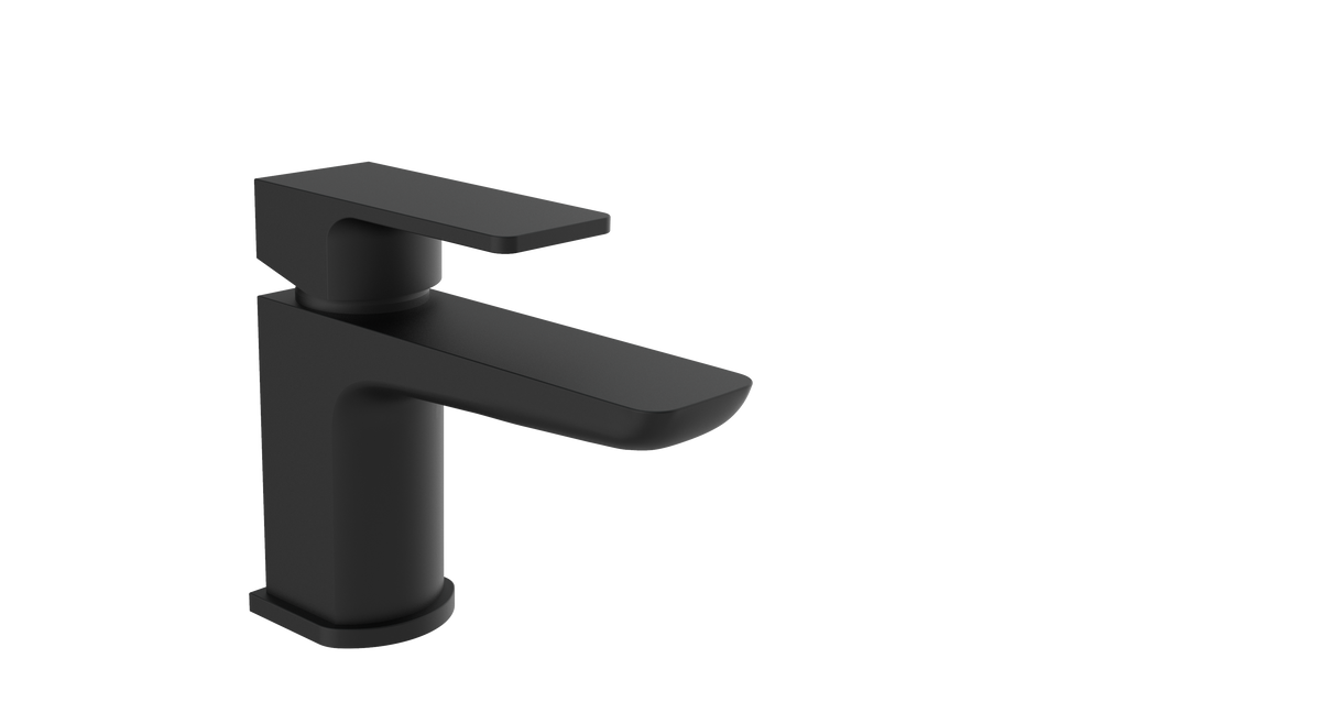 Kolt Mini Mono Basin Mixer Matt Black