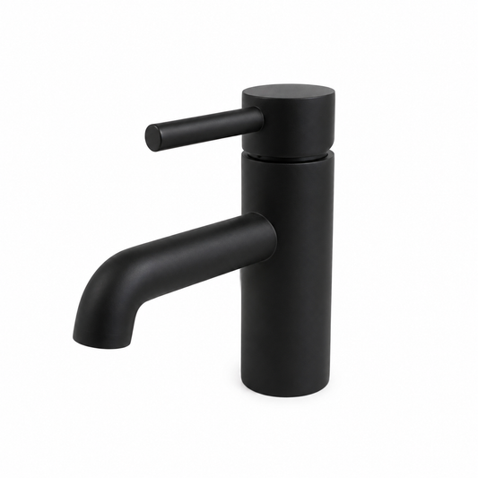 Nero Round Basin Mixer With Waste