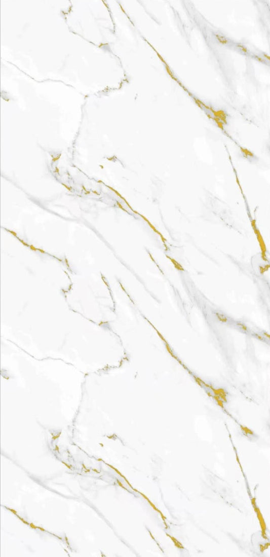 2.4m x 1m Wall Panel 10mm (Gilded Marble)