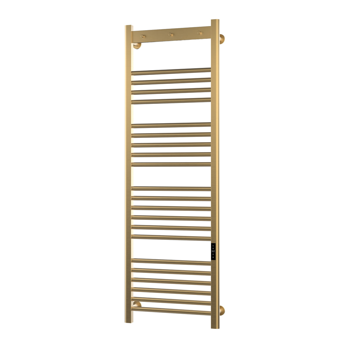 Toro Smart Dry Electric Towel Rail 1500 x 500mm - Brushed Brass