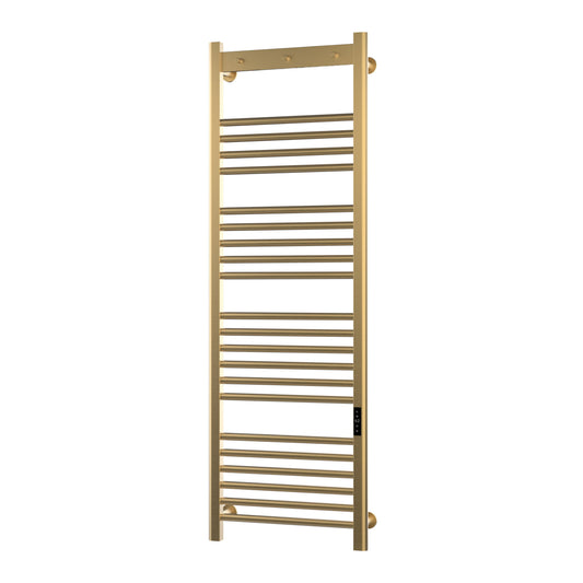 Toro Smart Dry Electric Towel Rail 1500 x 500mm - Brushed Brass