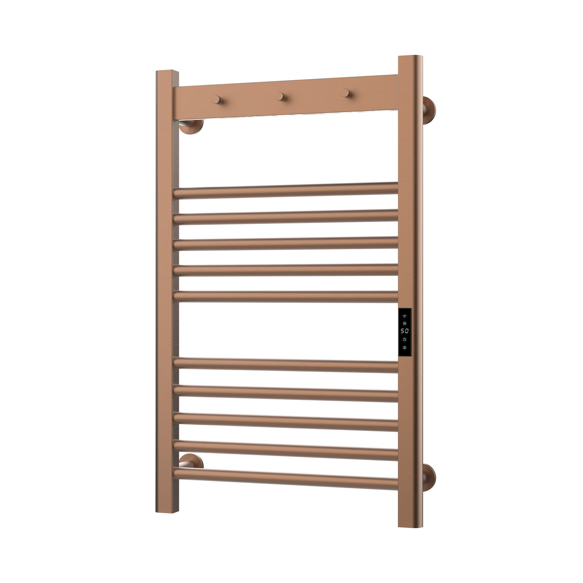Toro Smart Dry Electric Towel Rail 800 x 500mm - Brushed Bronze