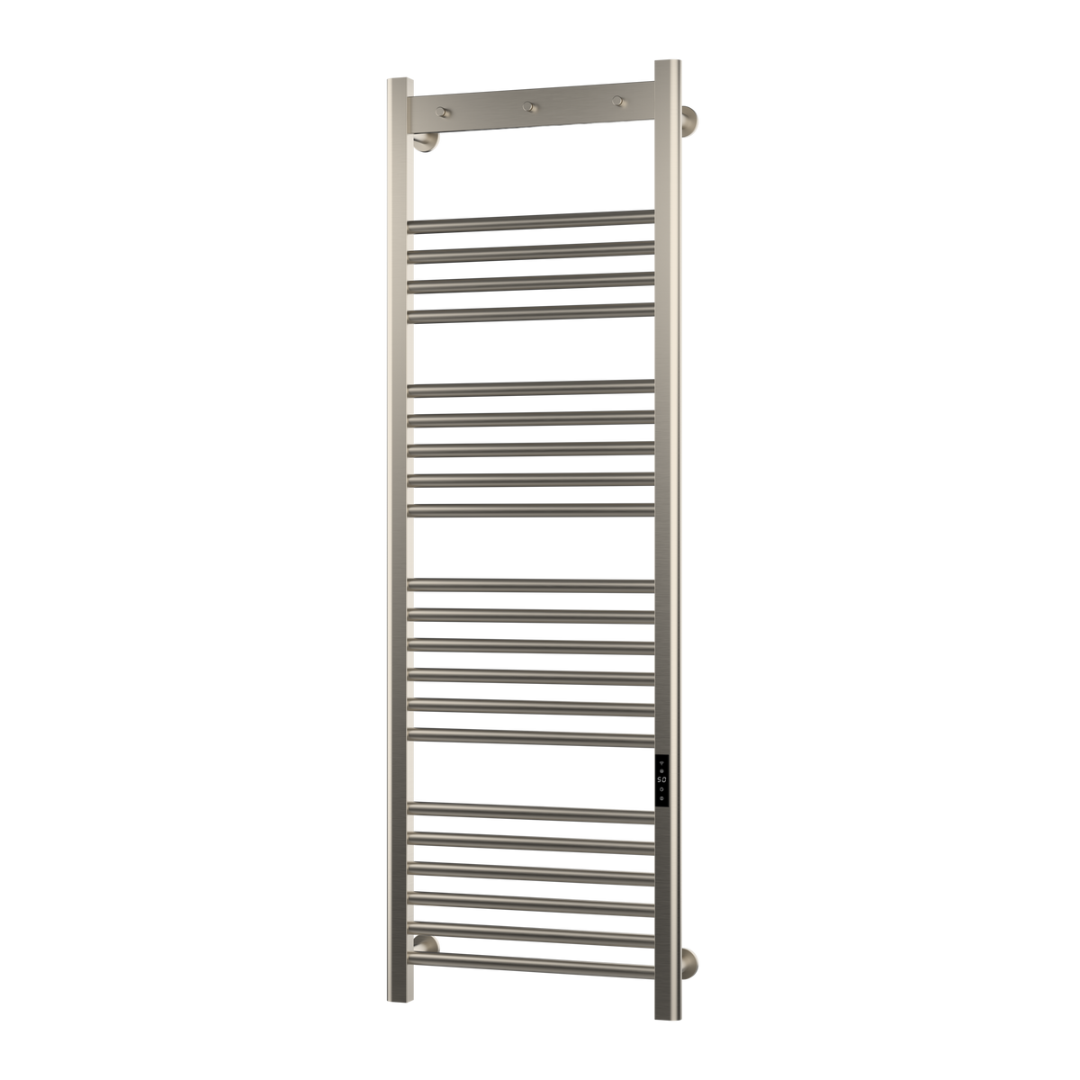 Toro Smart Dry Electric Towel Rail 1500 x 500mm - Brushed Nickel