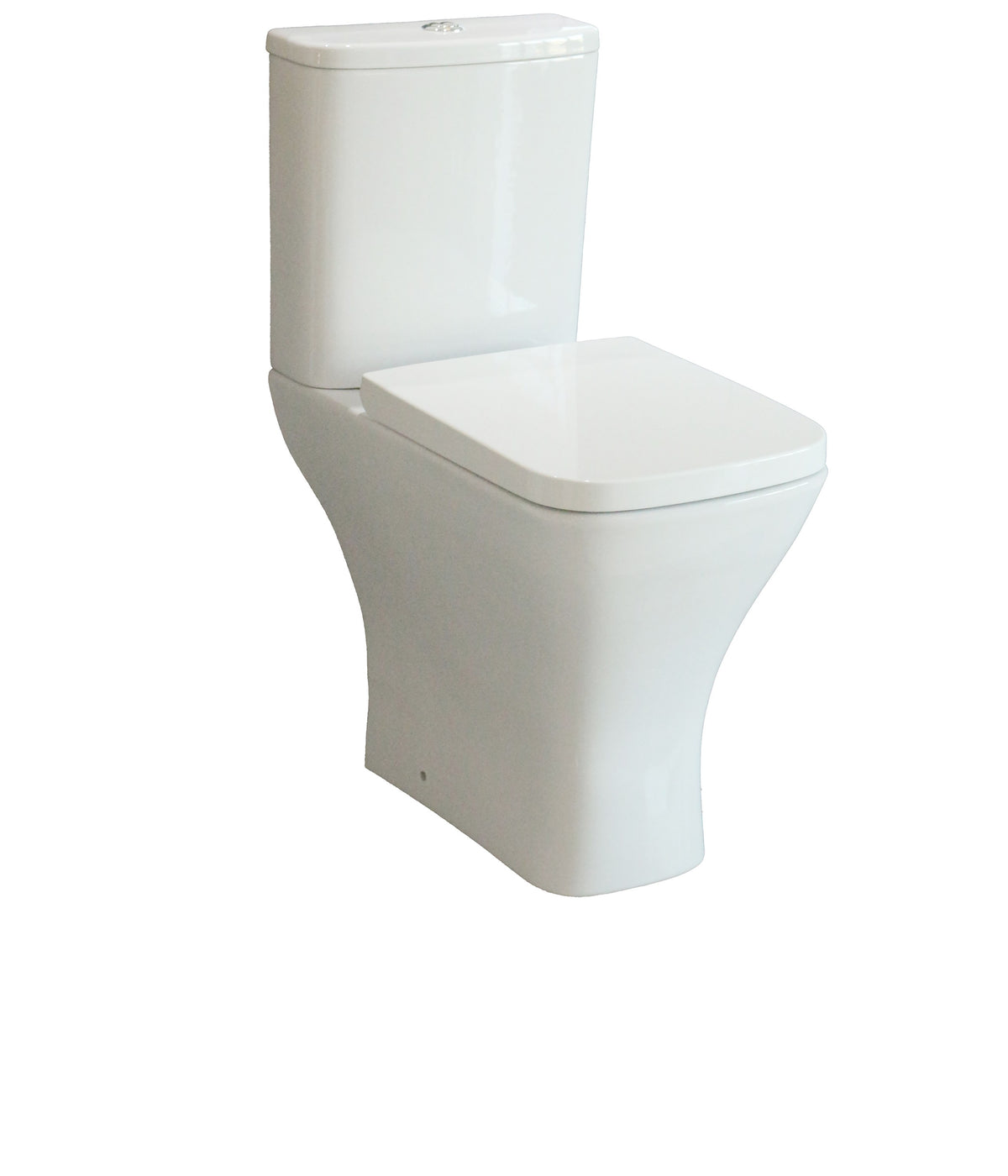Primo Square Rimless Open Back Comfort Height Pan