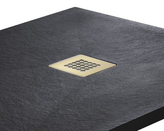 Brushed Brass Waste Cover